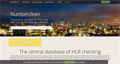 Desktop Screenshot of numberclean.com